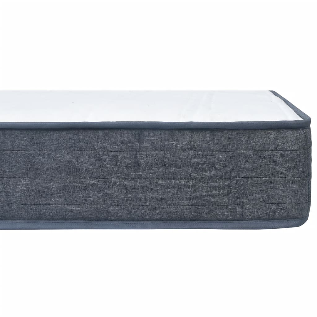 Resårmadrass 190X90X20 Cm Medium Mjuk Tyg