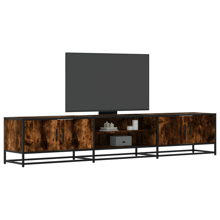 Tv-Bänk 120X35X41 Cm Konstruerat Trä Och Metall