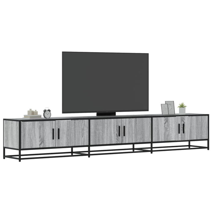 Tv-Bänk 150X35X41 Cm Konstruerat Trä Och Metall