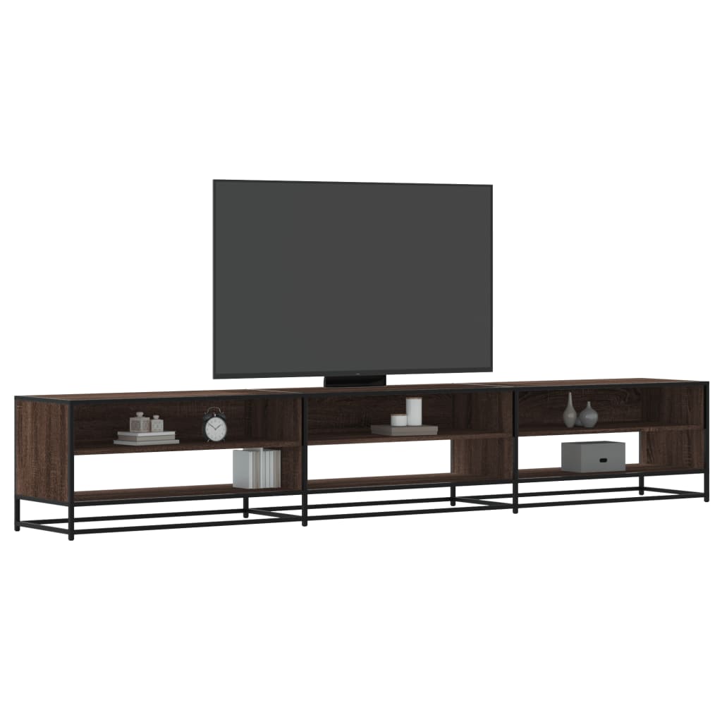 Tv-Bänk 270X40X46 Cm Konstruerat Trä