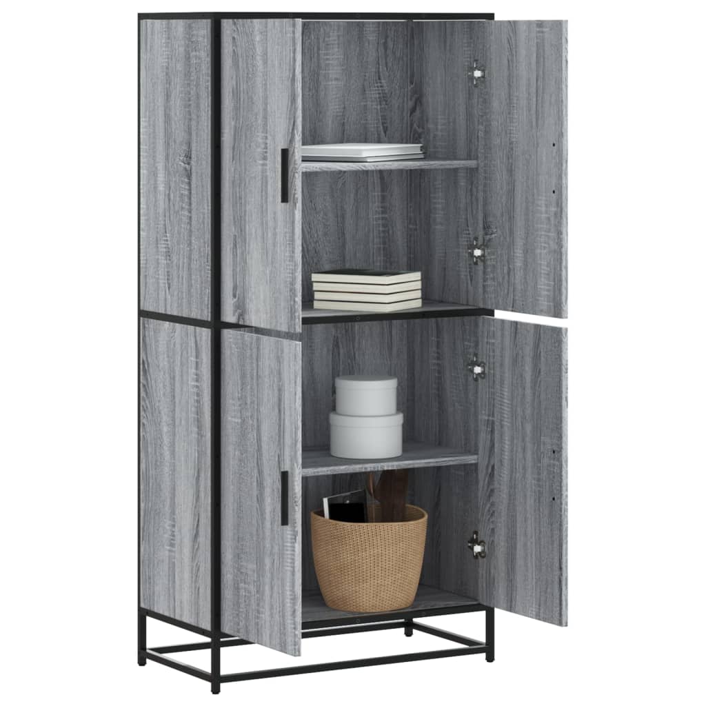 Högskåp 68X35X139 Cm Konstruerat Trä