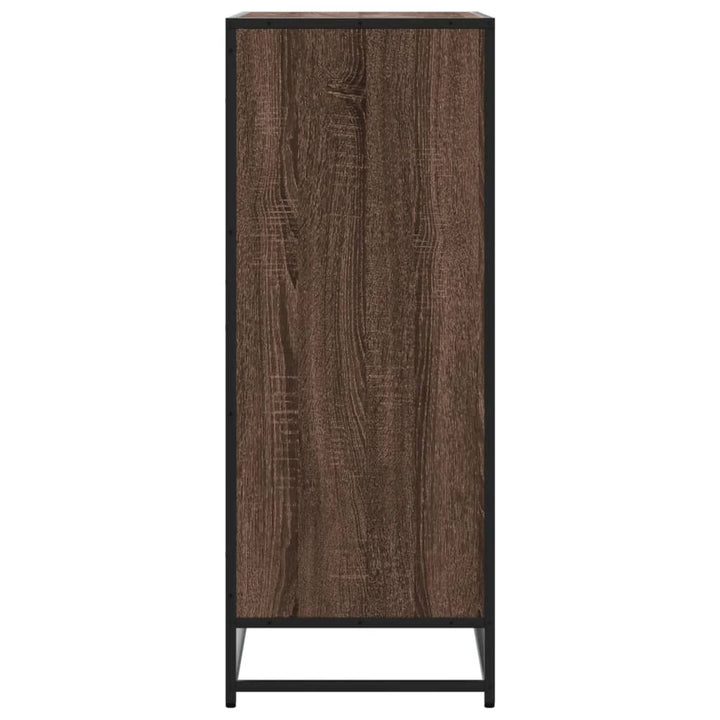 Skoskåp 75X38X97,5 Cm Konstruerat Trä Och Metall