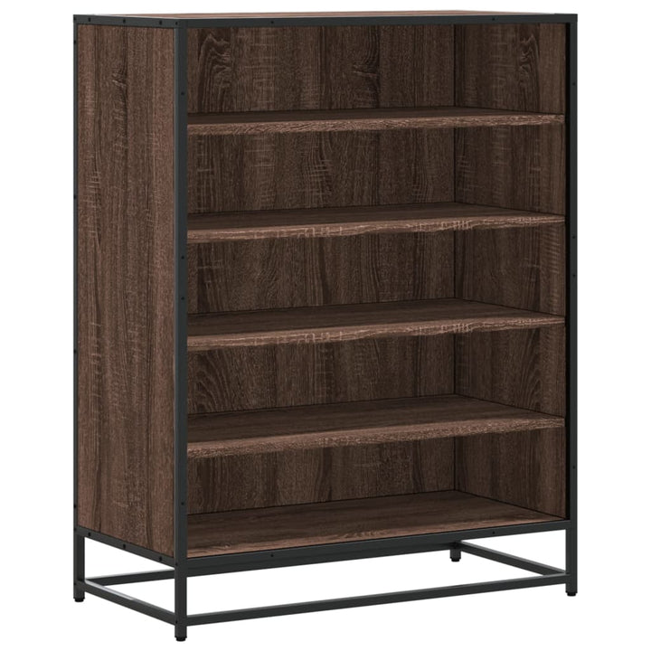 Skoskåp 75X38X97,5 Cm Konstruerat Trä Och Metall