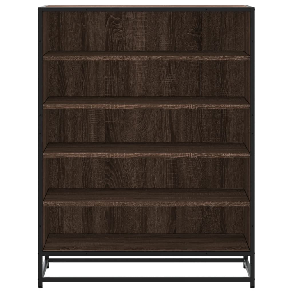 Skoskåp 75X38X97,5 Cm Konstruerat Trä Och Metall