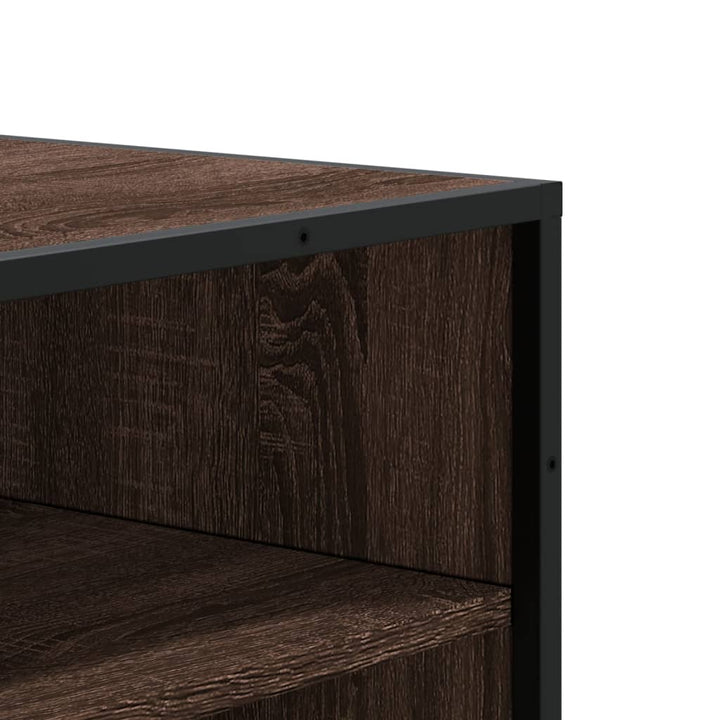 Skoskåp 75X38X97,5 Cm Konstruerat Trä Och Metall