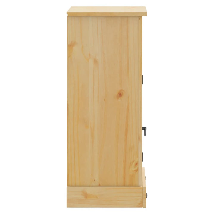 Badrumsskåp Corona 45X33X80 Cm Massiv Furu