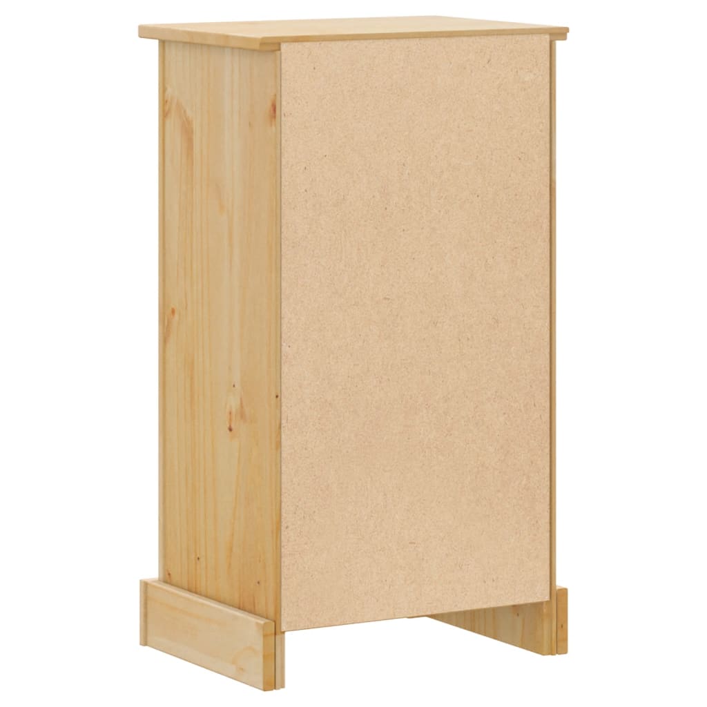 Badrumsskåp Corona 45X33X80 Cm Massiv Furu
