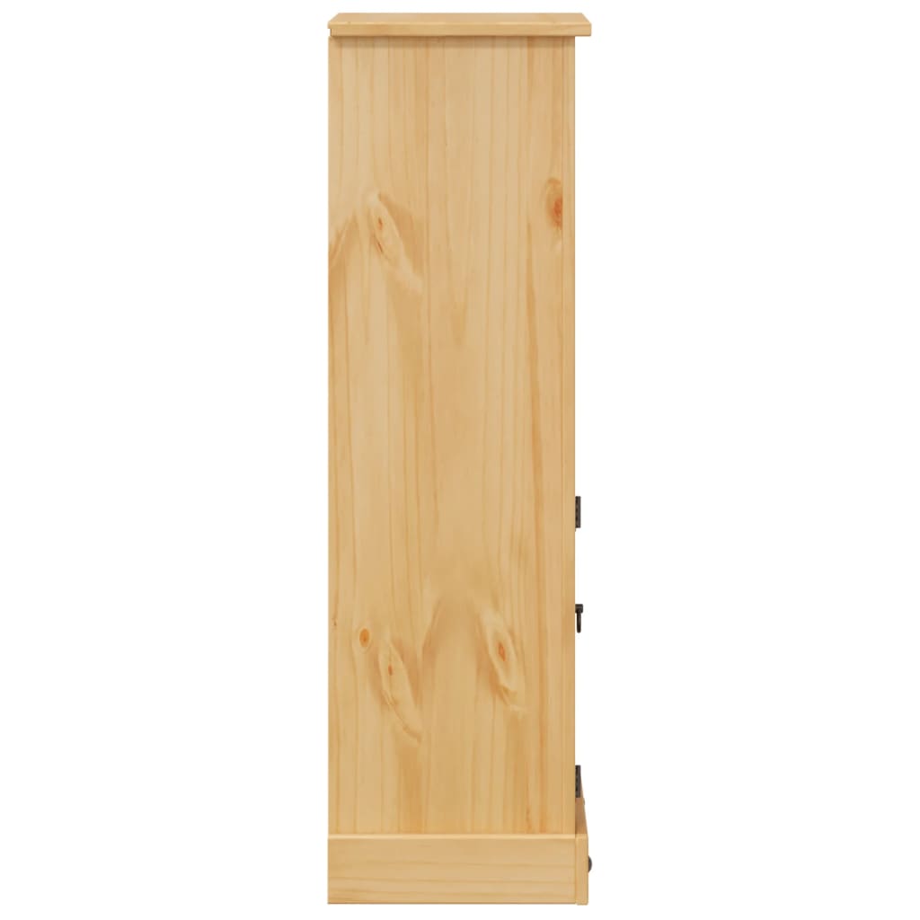 Badrumsskåp Corona 45X33X110 Cm Massiv Furu