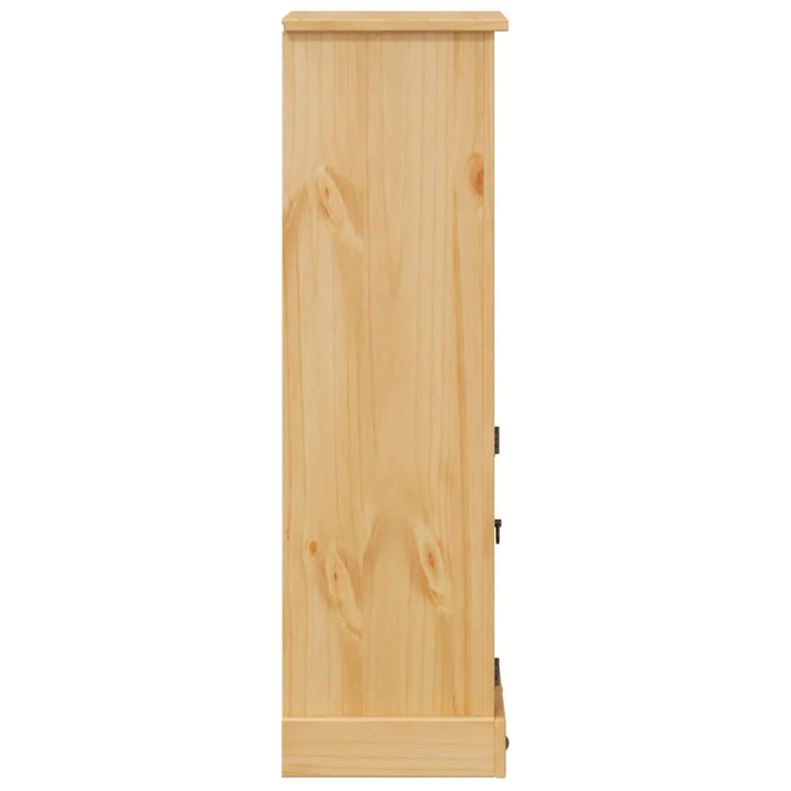 Badrumsskåp Corona 45X33X110 Cm Massiv Furu