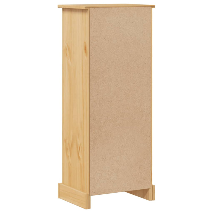 Badrumsskåp Corona 45X33X110 Cm Massiv Furu