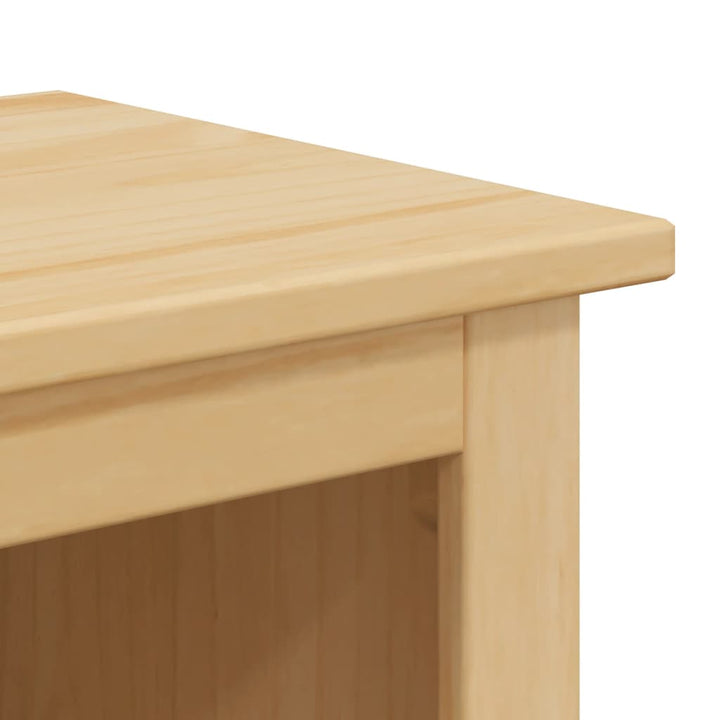 Badrumsskåp Corona 45X33X110 Cm Massiv Furu