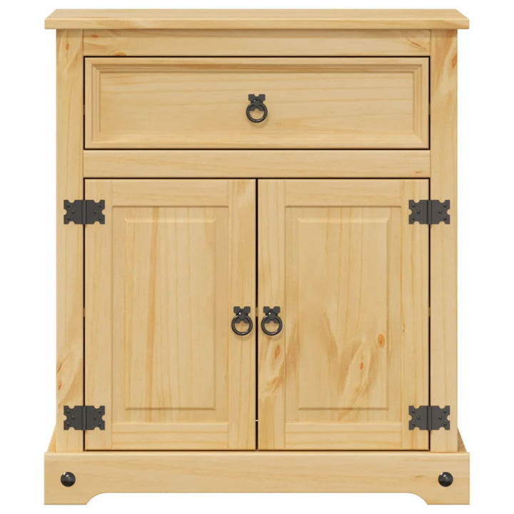 Badrumsskåp Corona 70X33X80 Cm Massiv Furu
