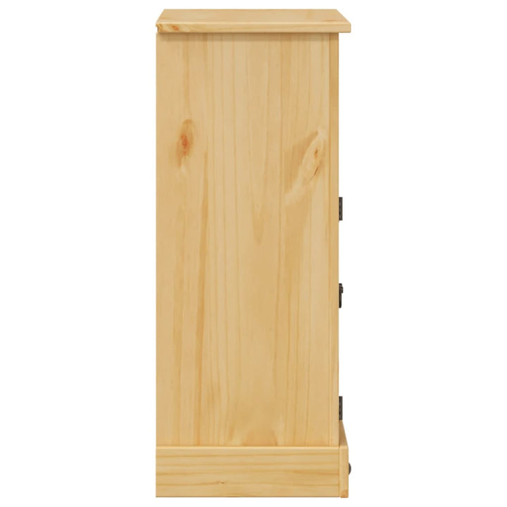 Badrumsskåp Corona 70X33X80 Cm Massiv Furu