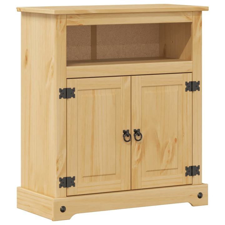 Badrumsskåp Corona 70X33X80 Cm Massiv Furu