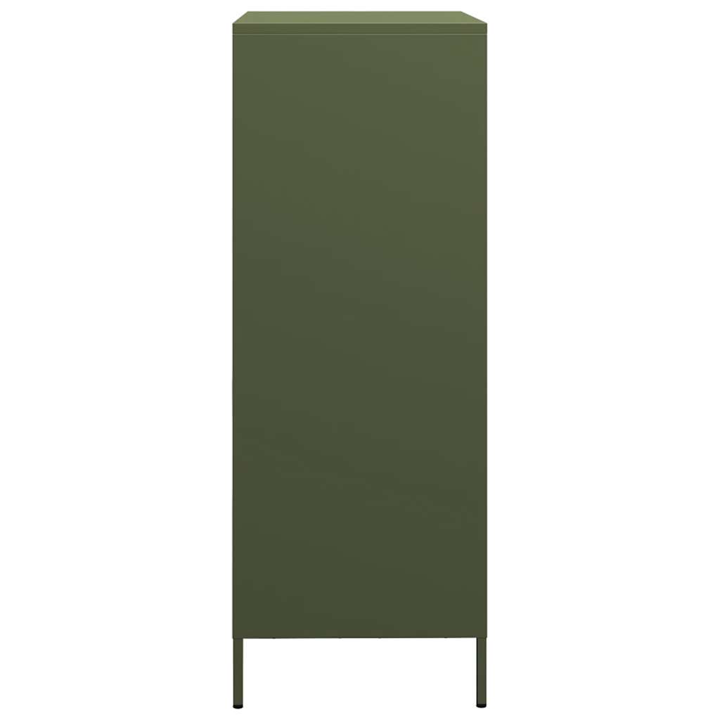Högskåp Oliv 68X39X101,5 Cm Stål