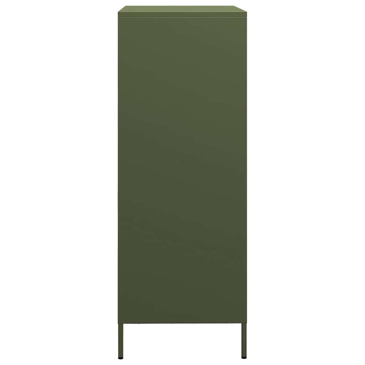 Högskåp Oliv 68X39X101,5 Cm Stål