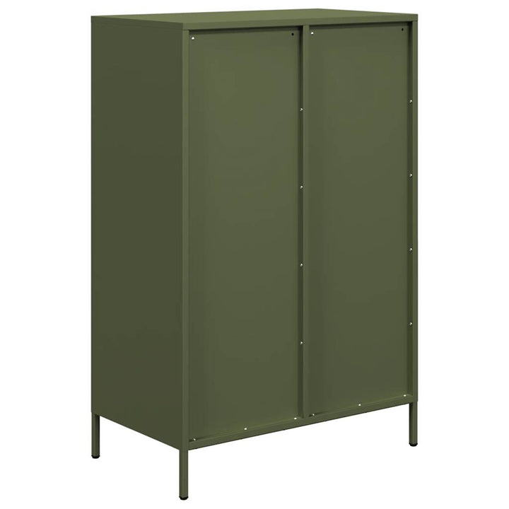 Högskåp Oliv 68X39X101,5 Cm Stål