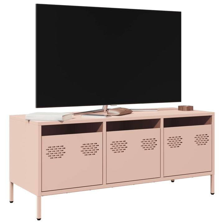 Tv-Bänk 68X39X43,5 Cm Kallvalsat Stål