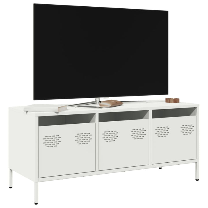 Tv-Bänk 68X39X43,5 Cm Kallvalsat Stål