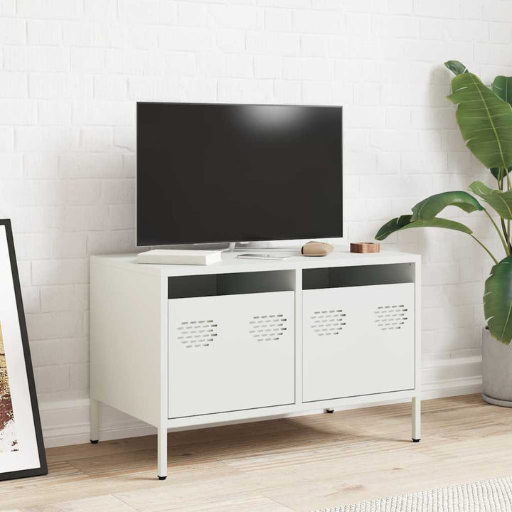 Tv-Bänk 68X39X43,5 Cm Kallvalsat Stål