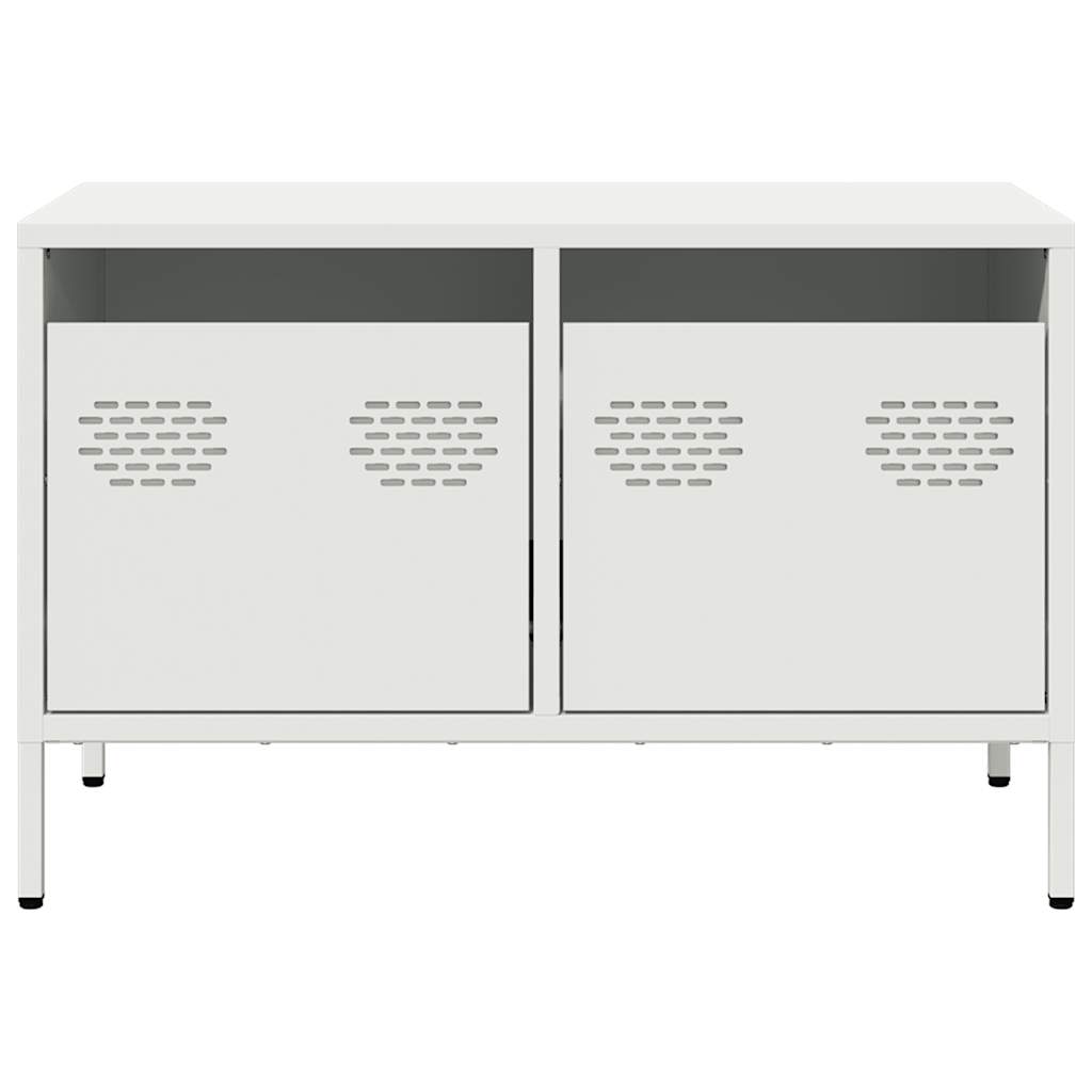 Tv-Bänk 68X39X43,5 Cm Kallvalsat Stål