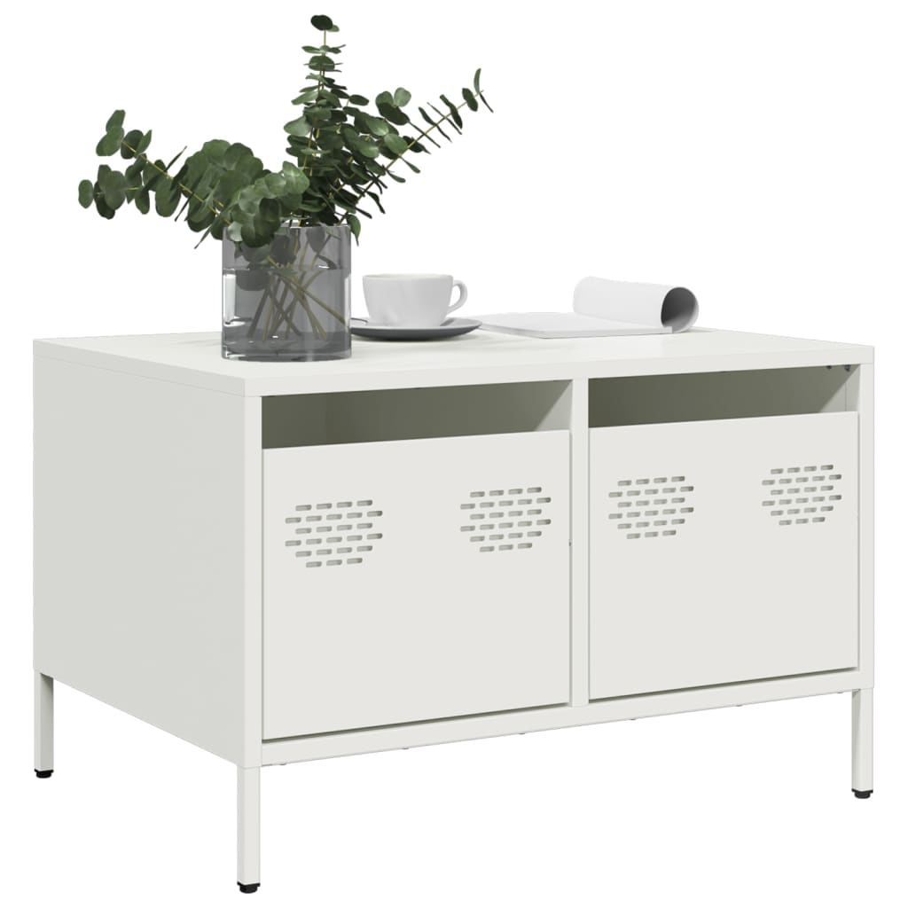 Tv-Bänk 68X50X43,5 Cm Kallvalsat Stål