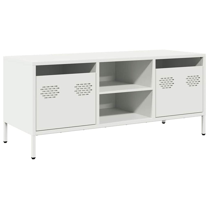 Tv-Bänk 101,5X39X43,5 Cm Kallvalsat Stål