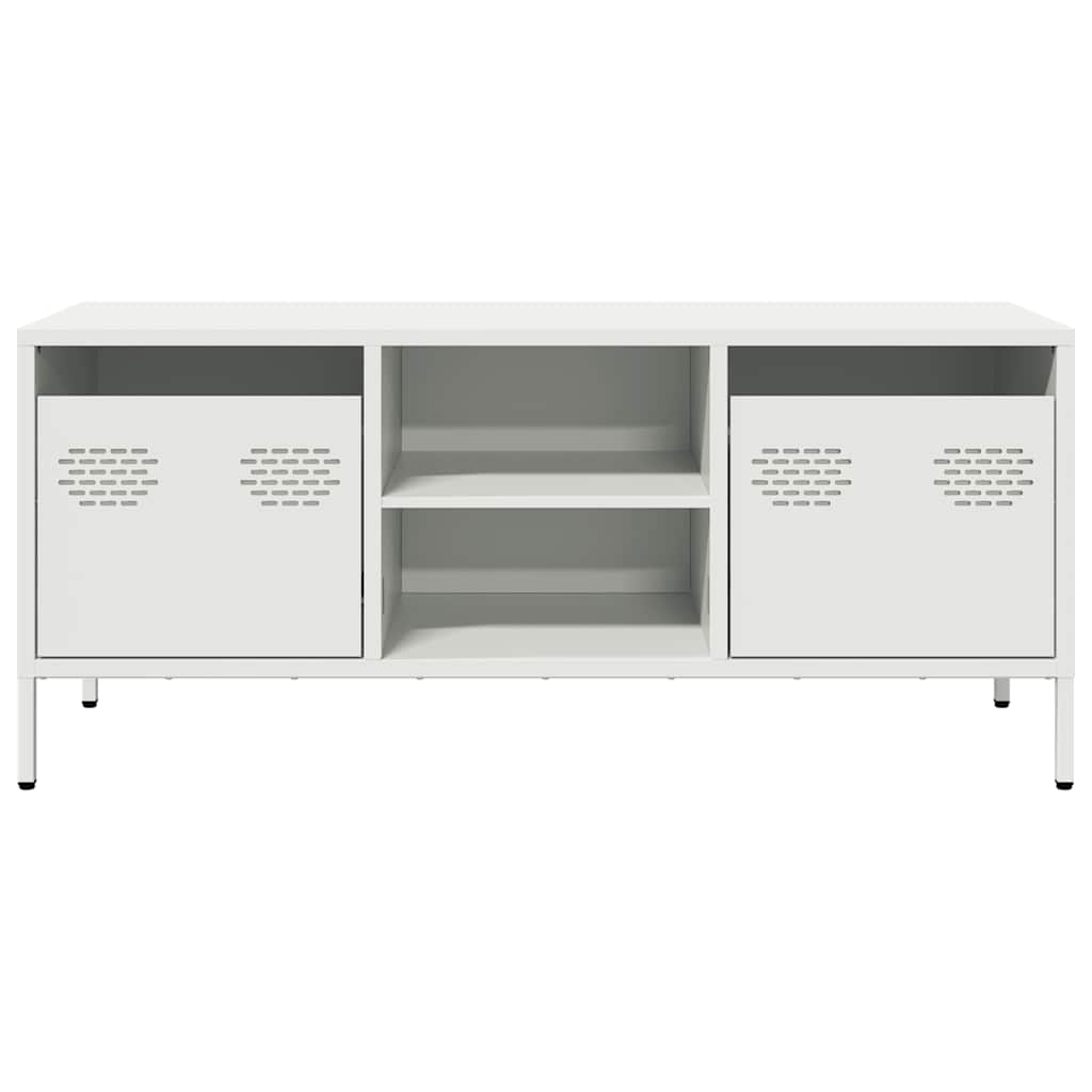Tv-Bänk 101,5X39X43,5 Cm Kallvalsat Stål