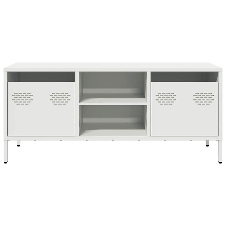 Tv-Bänk 101,5X39X43,5 Cm Kallvalsat Stål