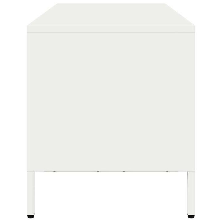 Tv-Bänk 101,5X39X43,5 Cm Kallvalsat Stål