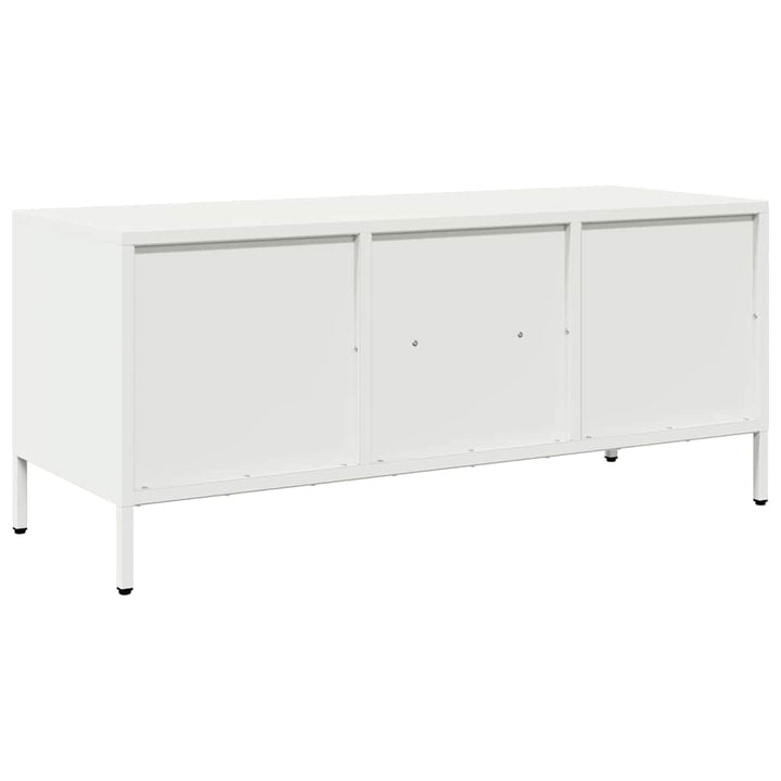 Tv-Bänk 101,5X39X43,5 Cm Kallvalsat Stål
