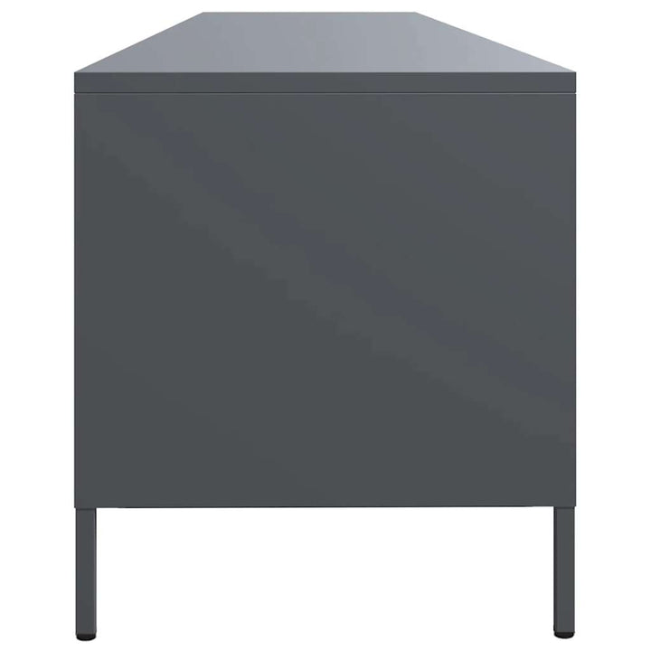 Tv-Bänk 202X39X43,5 Cm Kallvalsat Stål