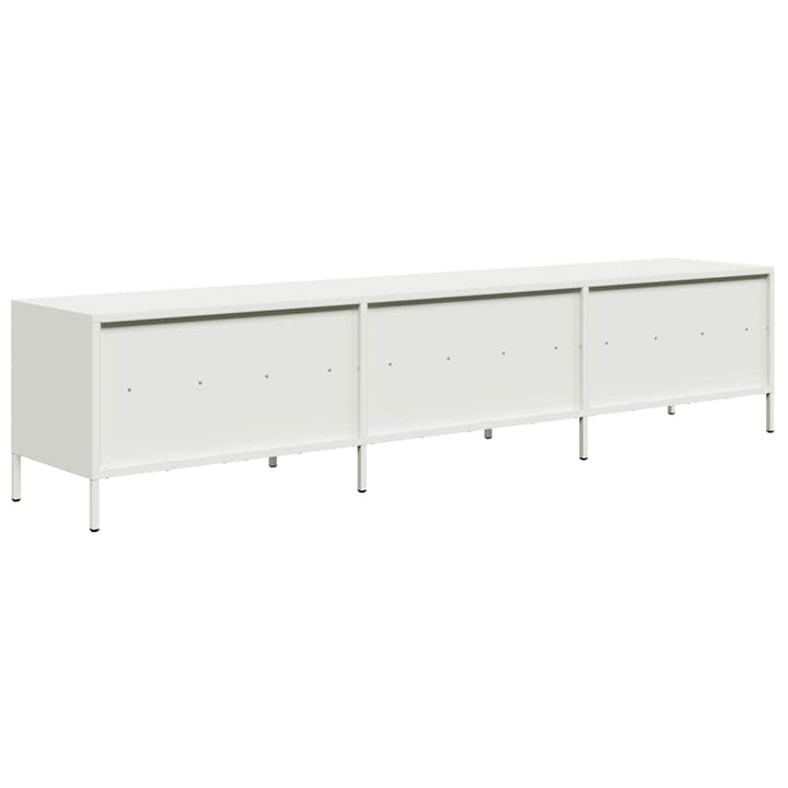 Tv-Bänk 202X39X43,5 Cm Kallvalsat Stål