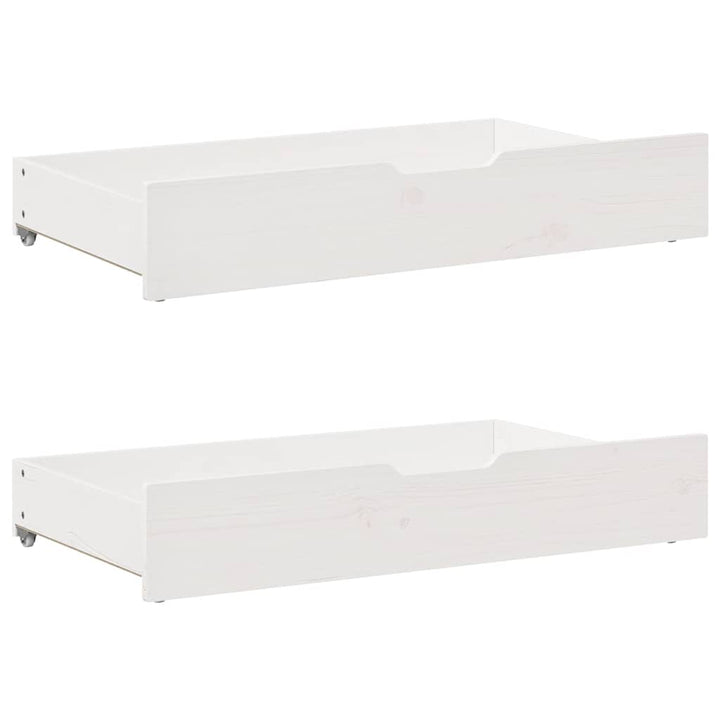 Dagbädd Med Lådor 90X200 Cm Massiv Furu