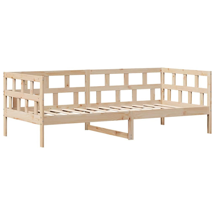 Dagbädd Med Lådor Massiv Furu