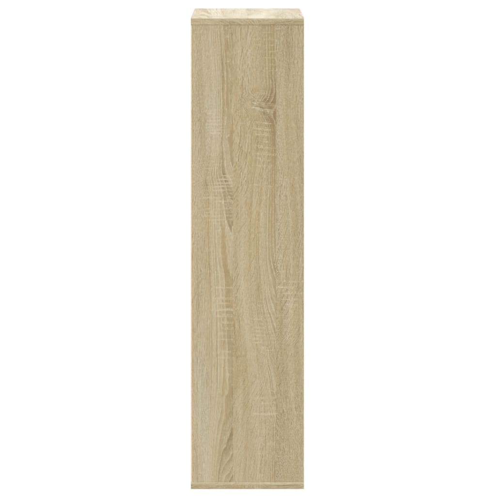 Bokhylla Sonoma-Ek 50X25X105 Cm Konstruerat Trä