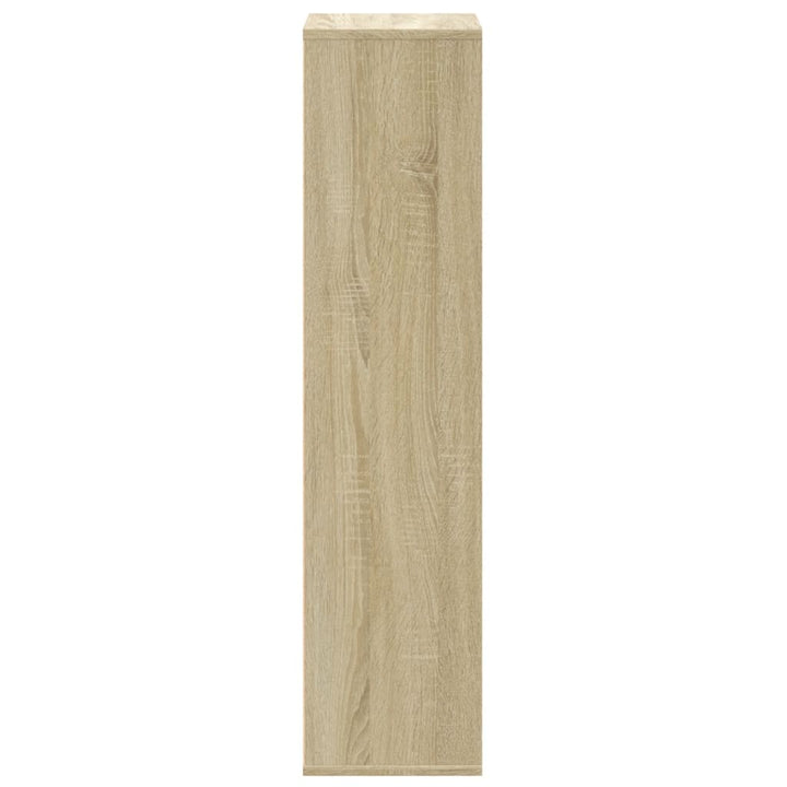 Bokhylla Sonoma-Ek 50X25X105 Cm Konstruerat Trä