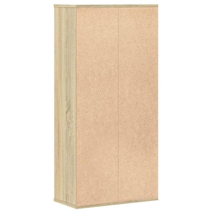 Bokhylla Sonoma-Ek 50X25X105 Cm Konstruerat Trä