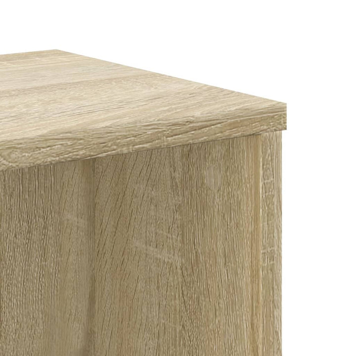 Bokhylla Sonoma-Ek 50X25X105 Cm Konstruerat Trä