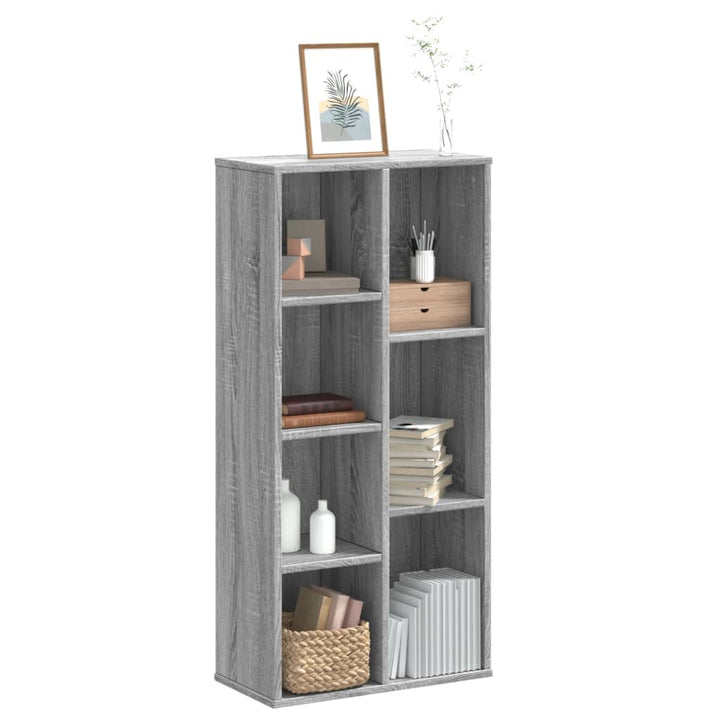 Bokhylla Sonoma-Ek 50X25X105 Cm Konstruerat Trä