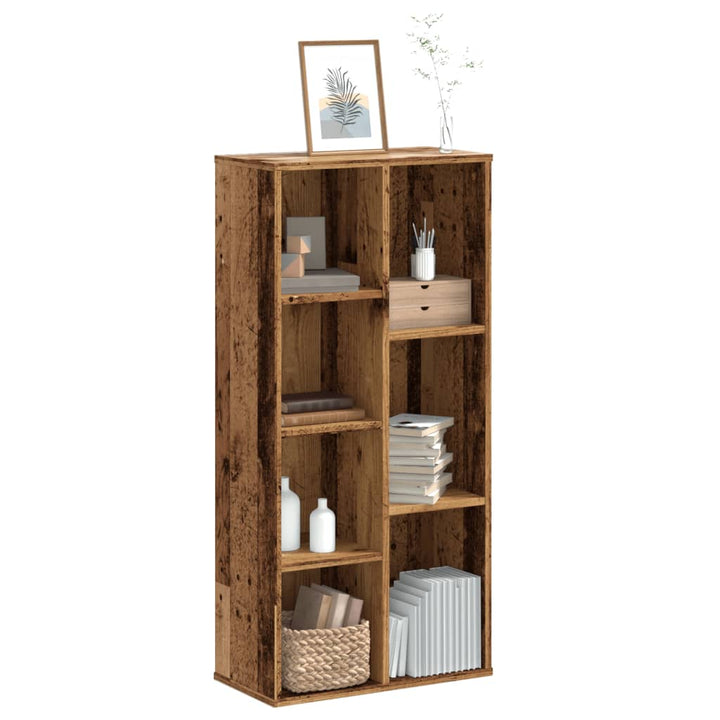Bokhylla Sonoma-Ek 50X25X105 Cm Konstruerat Trä