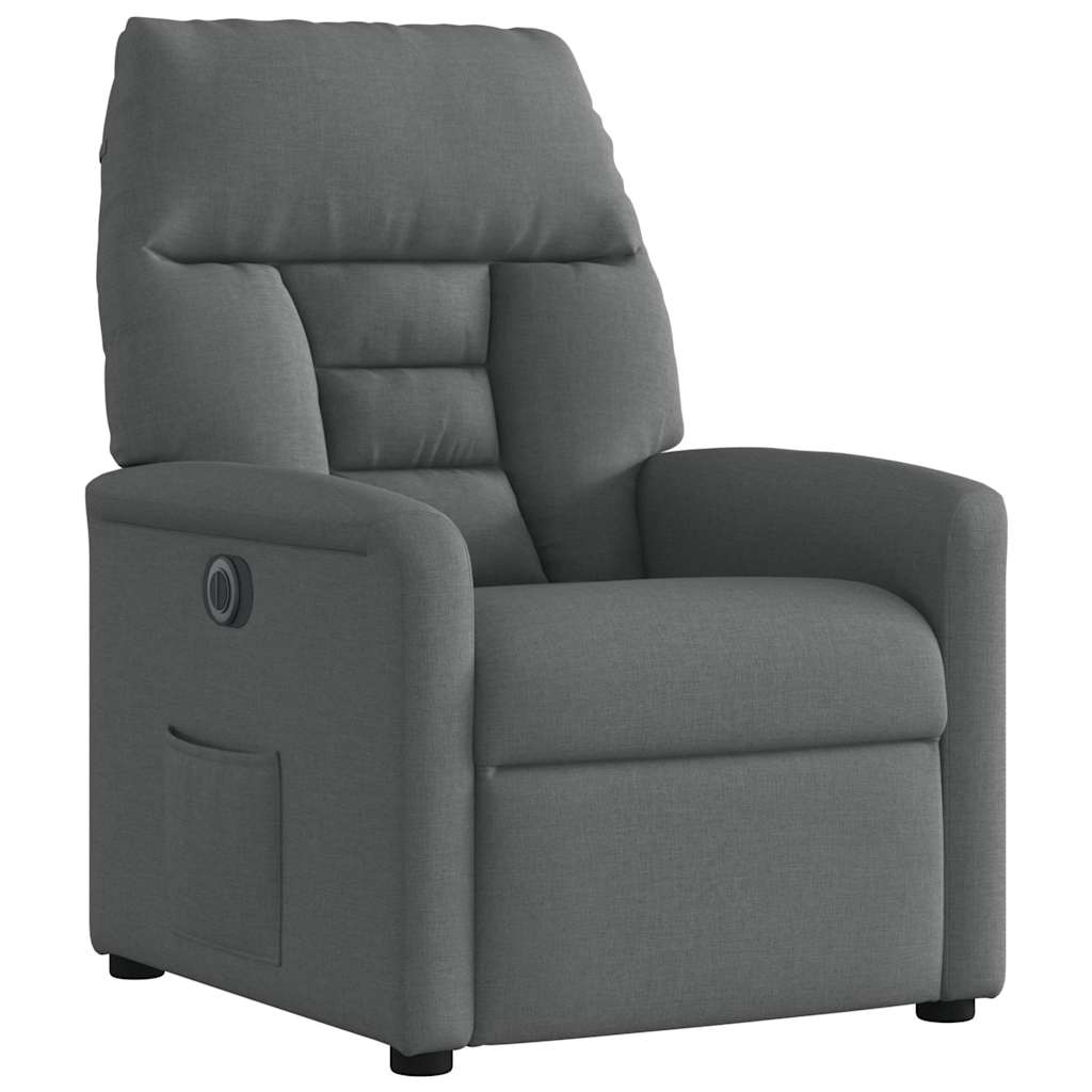 Elektrisk Reclinerfåtölj Tyg