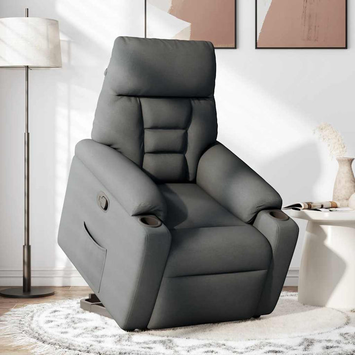 Reclinerfåtölj Med Uppresningshjälp Tyg