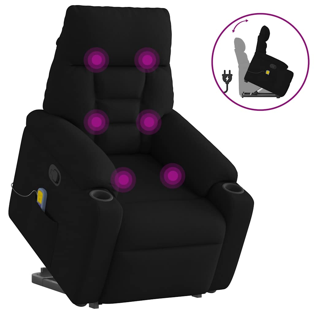 Reclinerfåtölj Med Uppresningshjälp Tyg