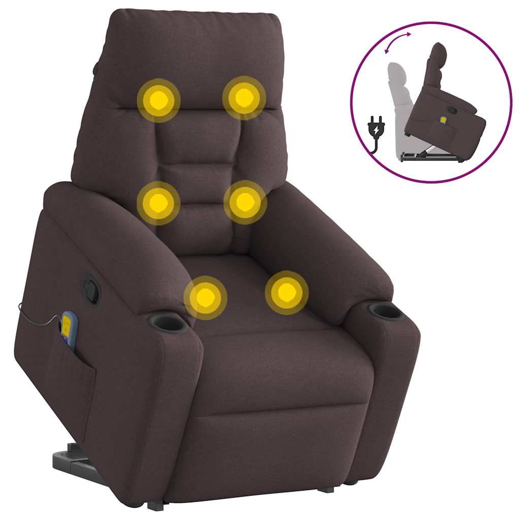 Reclinerfåtölj Med Uppresningshjälp Tyg