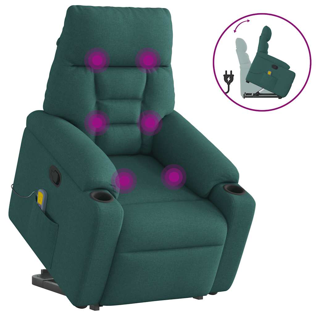 Reclinerfåtölj Med Uppresningshjälp Tyg