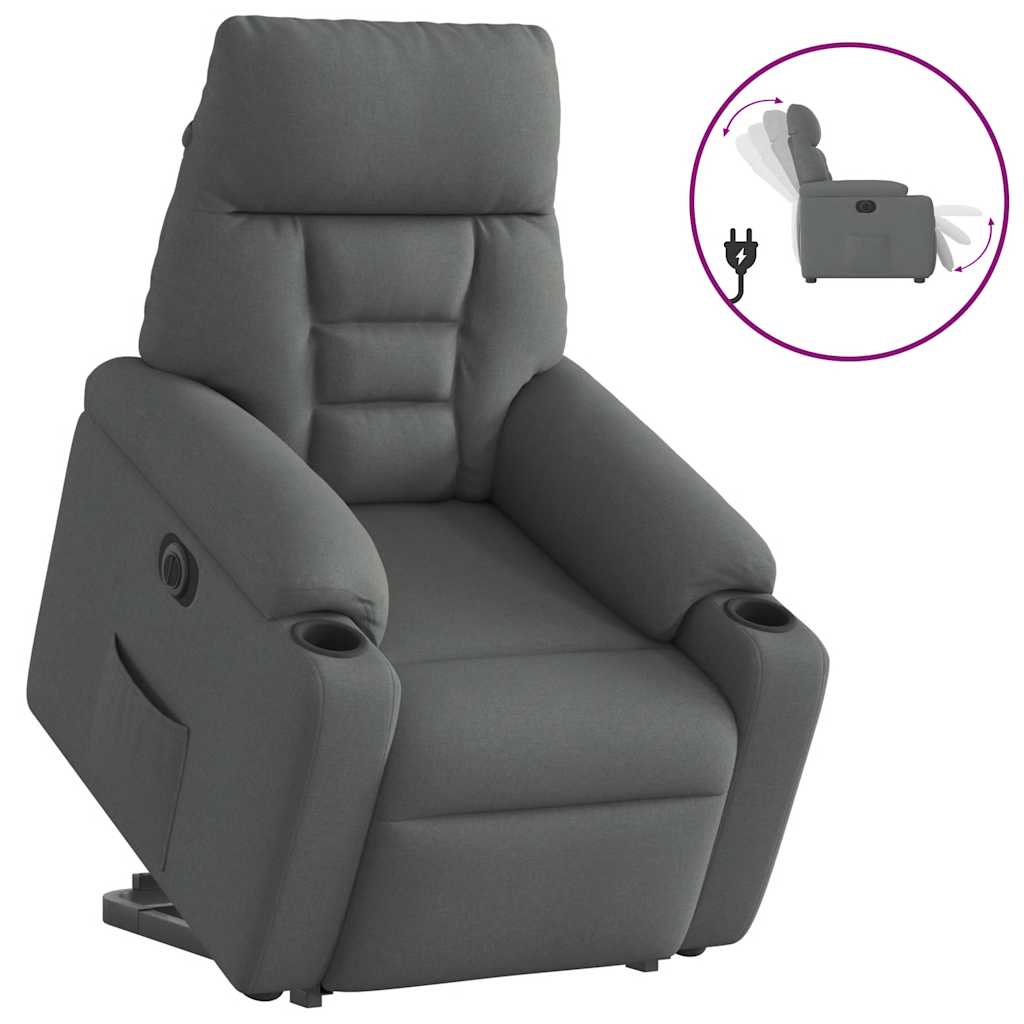 Reclinerfåtölj Med Uppresningshjälp Tyg