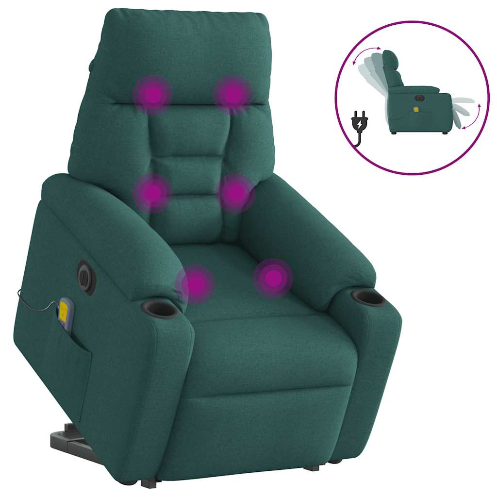 Reclinerfåtölj Med Uppresningshjälp Tyg