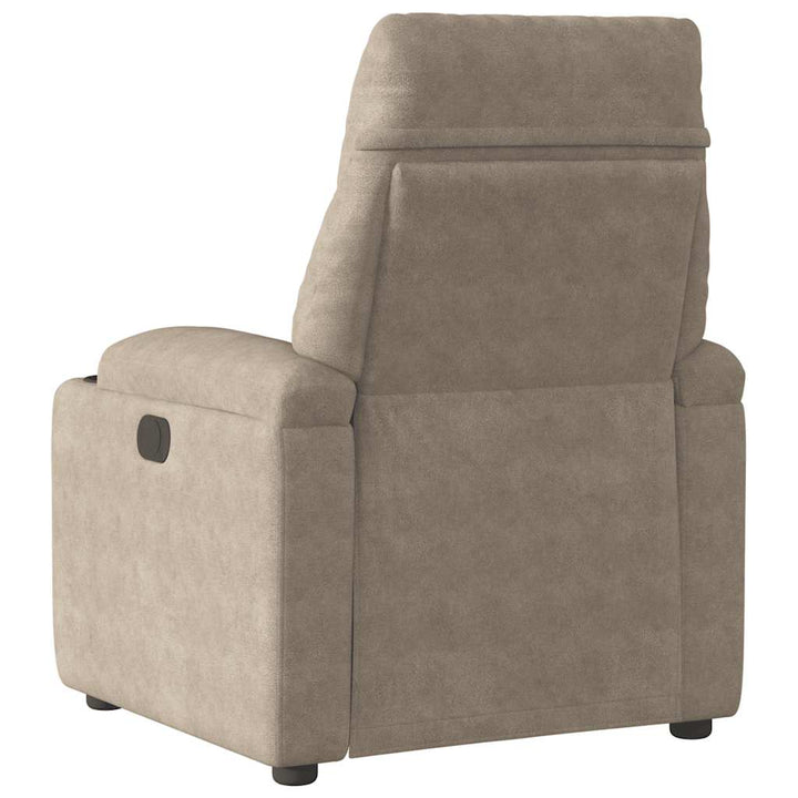 Elektrisk Reclinerfåtölj Mikrofibertyg