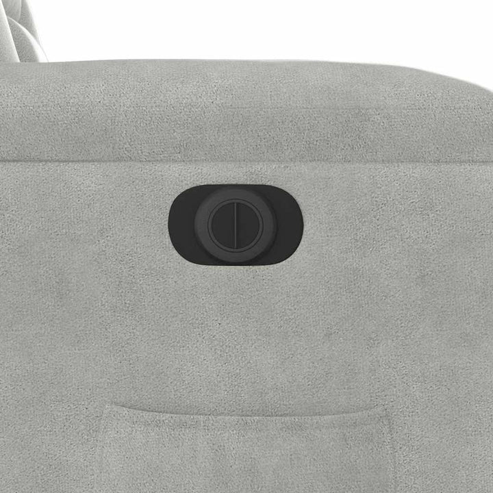 Elektrisk Reclinerfåtölj Mikrofibertyg